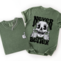 Never Better, Skeleton, Thumbs Up, Vibe, Mood, Comfort Colors T-Shirt