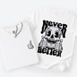 Never Better, Skeleton, Thumbs Up, Vibe, Mood, Comfort Colors T-Shirt
