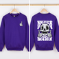 Never Better, Skeleton, Thumbs Up, Vibe, Mood Sweatshirt