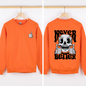 Never Better, Skeleton, Thumbs Up, Vibe, Mood Sweatshirt