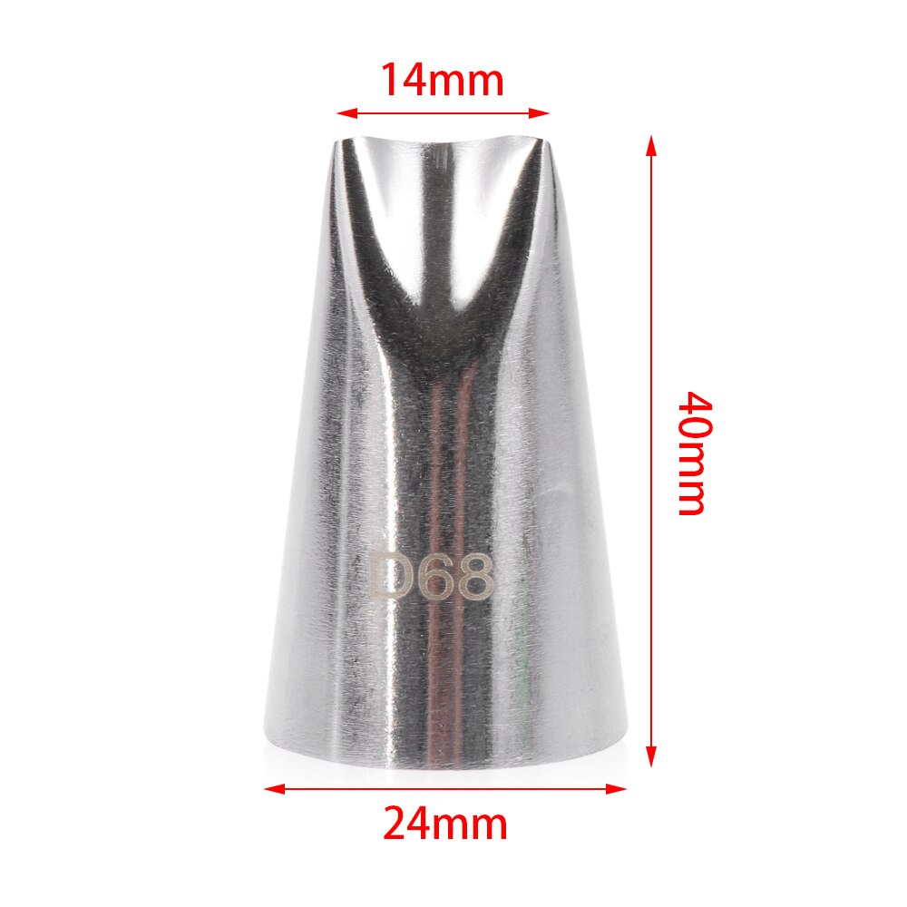 Lotus Flower Icing Piping Nozzles Tips Pastry