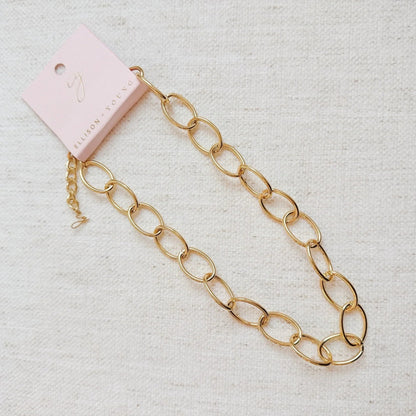 New York Office Chain Necklace