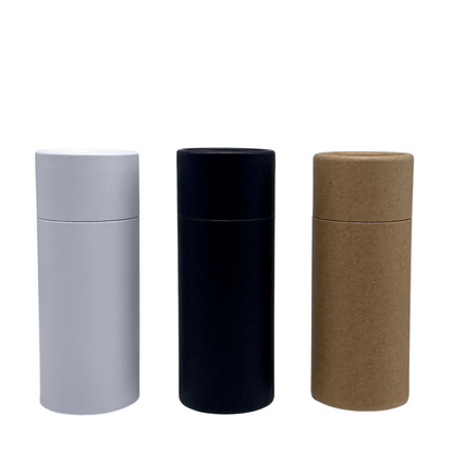2.5 ounce / 70 g Natural Kraft Push-up Cosmetic Container