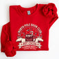North Pole Book Club, Reading, Christmas, Santa, Reindeer, Winter, Xmas Sweatshirt