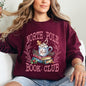 North Pole Book Club, Reading, Teacher, Cozy, Christmas, Santa, Library Sweatshirt
