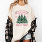 North Pole Christmas Tree Farm, Winter, Santa, Snow, Xmas Tshirt Comfort Colors T-Shirt