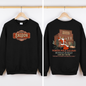 North Pole Saloon, Christmas Party, Santa, Funny, Front and Back Sweatshirt