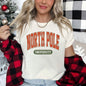 North Pole University, Collegiate Style, Retro, Christmas, Santa Super Soft Tees