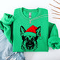 Norwegian Elkhound, Santa, Dog, Christmas, Dog Lover, Pet Sweatshirt