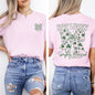 Not Lucky, Simply Blessed, Christian, Faith, St Patrick's Day, Shamrock, Clover, Lucky, Leprechaun Tshirt Comfort Colors T-Shirt