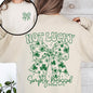 Not Lucky, Simply Blessed, Christian, Faith, St Patrick's Day, Shamrock, Clover, Lucky, Leprechaun Sweatshirt