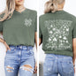 Not Lucky, Simply Blessed, Christian, Faith, St Patrick's Day, Shamrock, Clover, Lucky, Leprechaun Tshirt Comfort Colors T-Shirt