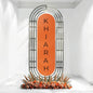 Noval Shiny Gold Wedding Backdrop Stand – Elegant Metal Arch