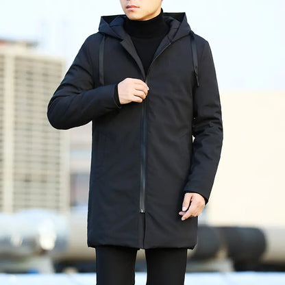 Men's Casual Thick Hooded Jacket