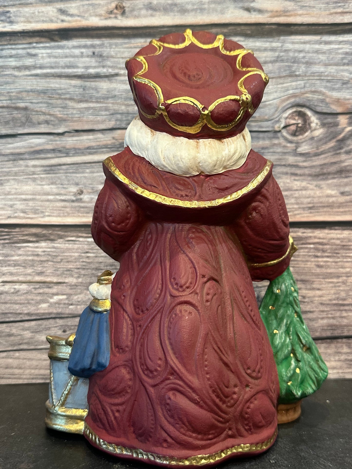 Ceramic Santa Nutcracker Themed
