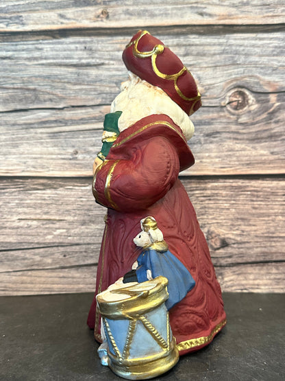 Ceramic Santa Nutcracker Themed