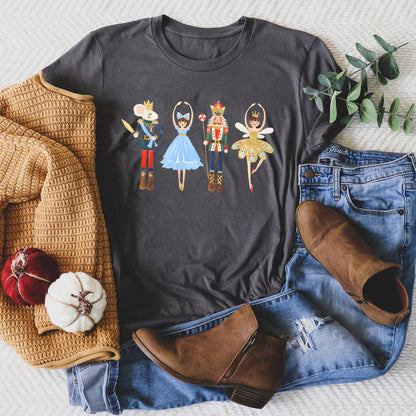 Nutcracker Ballet Christmas, Beautiful, Dance, Ballerina Super Soft Tshirt