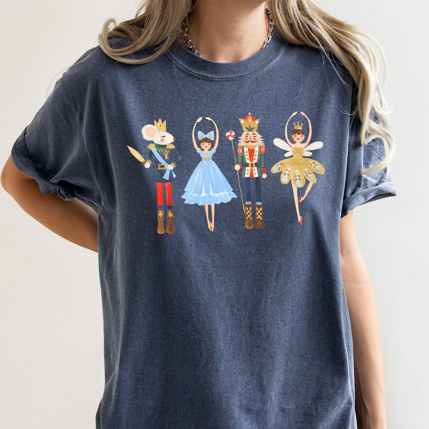 Nutcracker Ballet Christmas, Beautiful, Dance, Ballerina, Comfort Colors Tshirt
