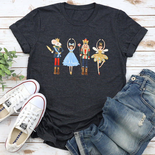 Nutcracker Ballet Christmas, Beautiful, Dance, Ballerina Super Soft Tshirt