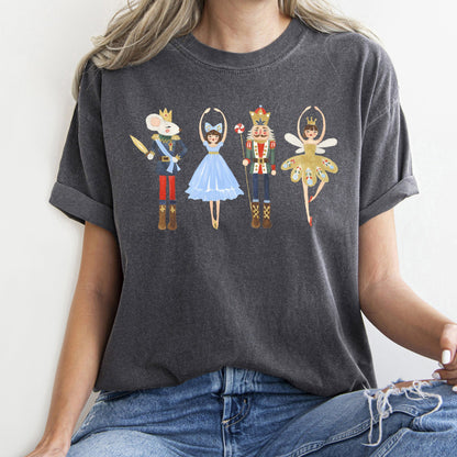 Nutcracker Ballet Christmas, Beautiful, Dance, Ballerina, Comfort Colors Tshirt
