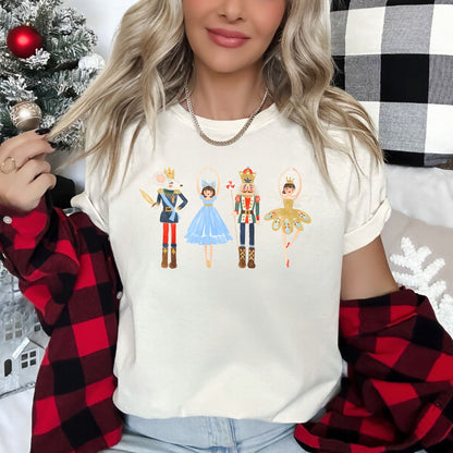 Nutcracker Ballet Christmas, Beautiful, Dance, Ballerina Super Soft Tshirt
