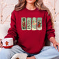 Nutcracker Ballet, Santa, Christmas, Retro Sweatshirt