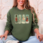 Nutcracker Ballet, Santa, Christmas, Retro Sweatshirt