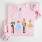 Nutcracker, Christmas, Sugar Plum Fairy, Noel, Santa, Winter, Ballerina, Xmas, Ballet Sweatshirt