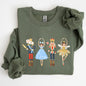 Nutcracker, Christmas, Sugar Plum Fairy, Noel, Santa, Winter, Ballerina, Xmas, Ballet Sweatshirt