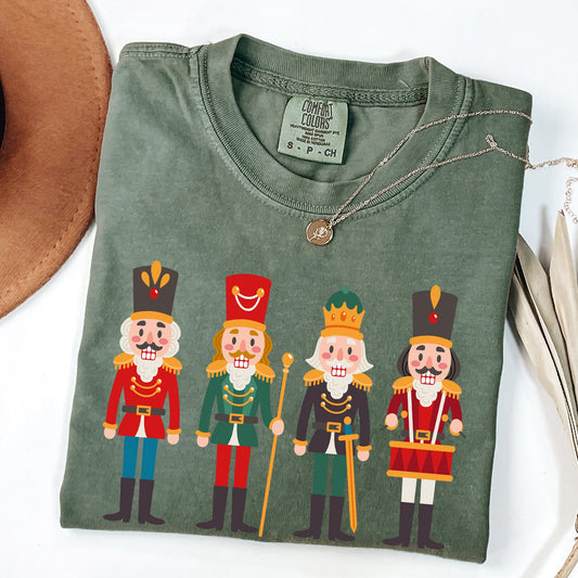 Nutcrackers, Christmas, Classic, Winter, Decorations Tshirt Comfort Colors T-Shirt