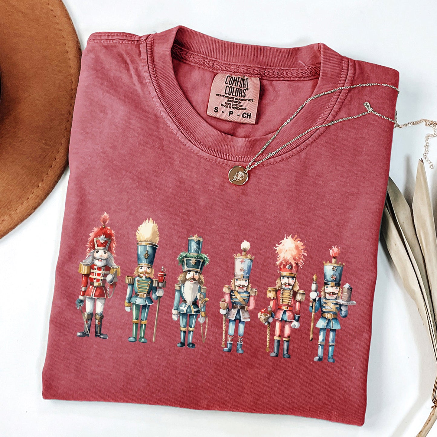 Nutcrackers, Christmas, Santa, Winter, Xmas, Snow, Winter, Ballet Tshirt Comfort Colors T-Shirt