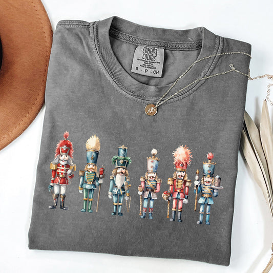 Nutcrackers, Christmas, Santa, Winter, Xmas, Snow, Winter, Ballet Tshirt Comfort Colors T-Shirt
