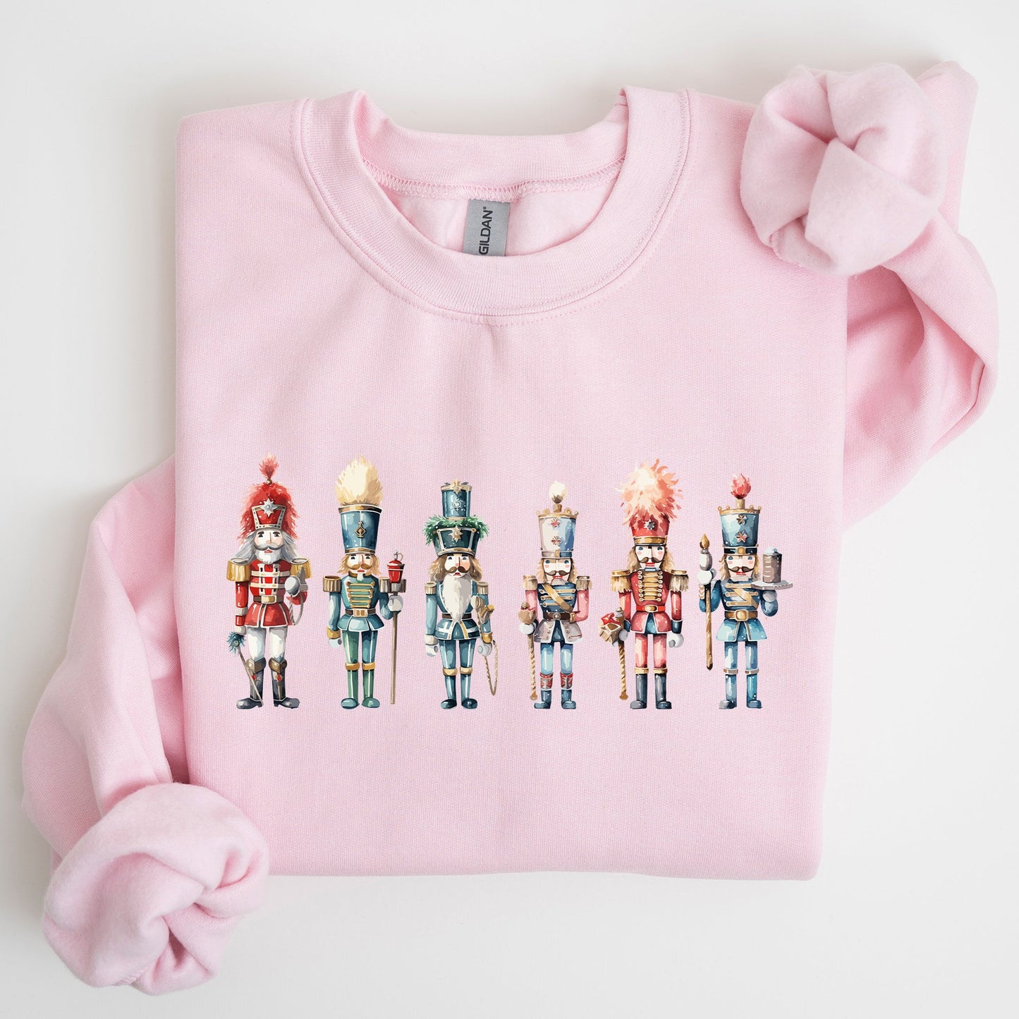 Nutcrackers, Christmas, Santa, Winter, Xmas, Snow, Winter, Ballet Sweatshirt