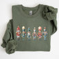 Nutcrackers, Christmas, Santa, Winter, Xmas, Snow, Winter, Ballet Sweatshirt