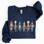 Nutcrackers, Christmas, Santa, Winter, Xmas, Snow, Winter, Ballet Sweatshirt