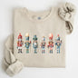 Nutcrackers, Christmas, Santa, Winter, Xmas, Snow, Winter, Ballet Sweatshirt