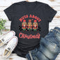 Nuts About Christmas, Nutcrackers, Retro, Checkered Super Soft Tees