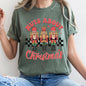 Nuts About Christmas, Nutcrackers, Retro, Checkered, Comfort Colors Tshirt