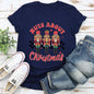 Nuts About Christmas, Nutcrackers, Retro, Checkered Super Soft Tees
