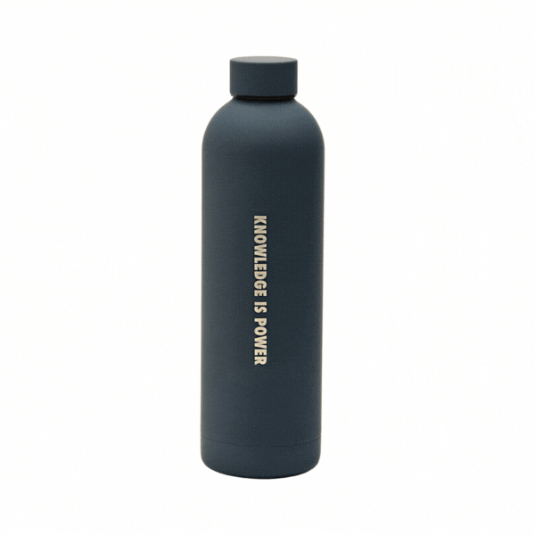 Knowledge is Power Waterbottle
