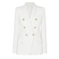 Spring Autumn Advanced Women Classic Green Fruit Collar Blazer High Quality