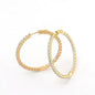 Personalized Big Diameter Earrings – Luxury Statement Jewelry