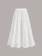 Autumn Wear High Grade Sense Flab Hiding Slimming Skirt Elastic Waist Women Long Skirt