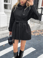 Casual Long Sleeve Sweater Overcoat Coat Women Clothing Autumn Winter