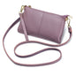 Leather One-Shoulder Clutch for Women - All-Match Leather Handbag
