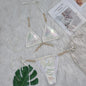 Crystal Diamond Bikini Sexy Bronzing Strap Women Split Swimsuit Swimsuit