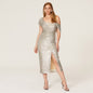 Women Clothing Party Sequined Sexy Dress