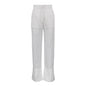 Street High Waist Wide Leg Pants Women Spring Gauze Stitching See through Casual Pants