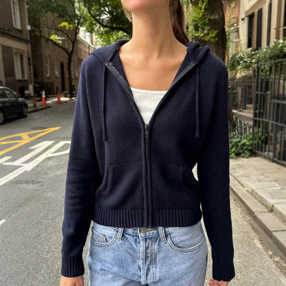 Long Sleeve Solid Color Hoodie Coat Woolen Women Clothing Autumn Winter