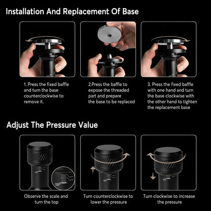 Thor Adjustable Pressure Coffee Tamper